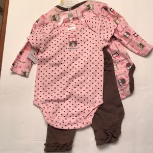 NWT Infants Three Pc set Size 3/6 Mos NWT